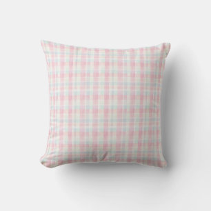 Almofada Tecido Xadrez de Páscoa – Pastel Fofo
