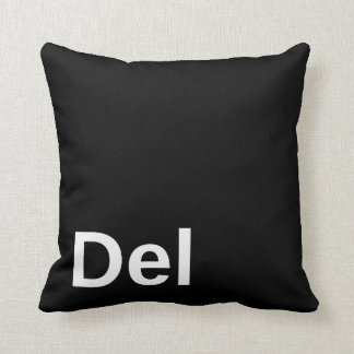 Almofada Tecla Excluir