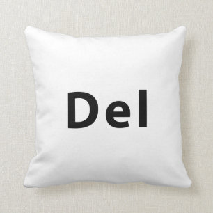 Almofada Teclado - Del