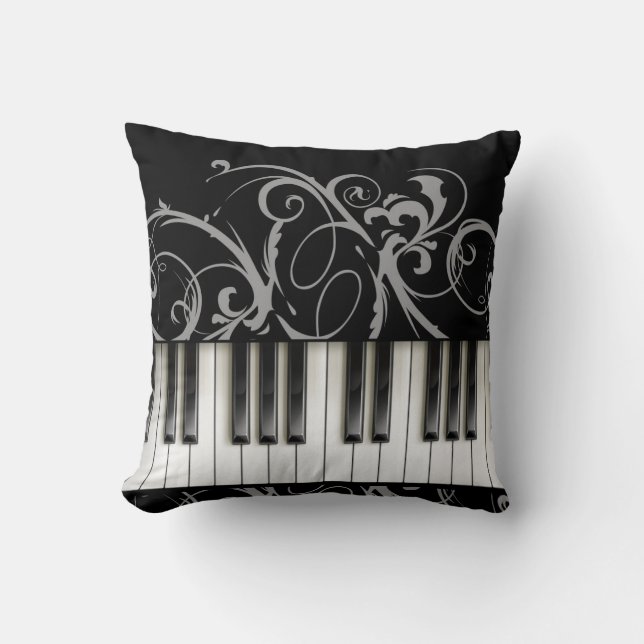 Almofada Teclado Piano (Frente)