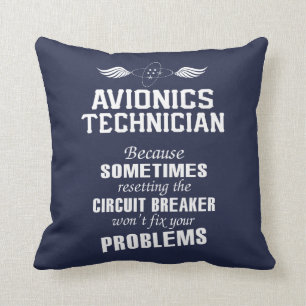 Almofada Técnico da aviónica