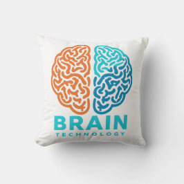 Almofada Tecnologia Cerebral - Mente de Hemisférios Dividid