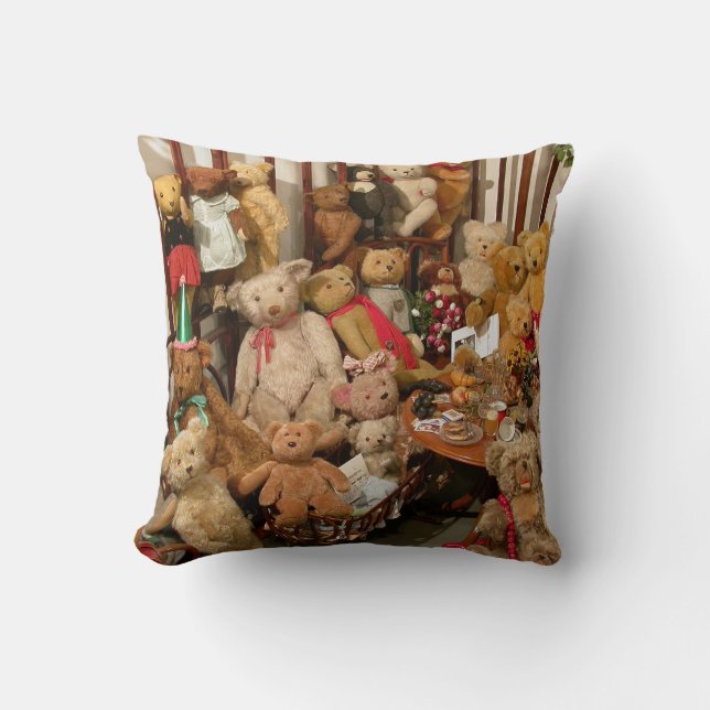 Almofada Teddy Bears Collectors Paradise (Frente)