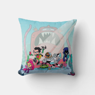 Almofada Teen Titans Go! Abordagens De Monstro Não Confir