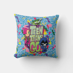 Almofada Teen Titans Go! Logotipo Impresso "Raparigas"