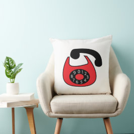 Almofada Telephone Vintage Classic Red