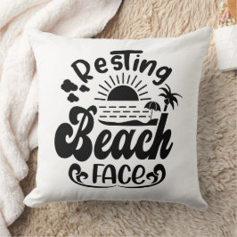 Almofada Tema de Férias de Verão