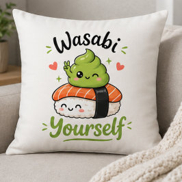 Almofada Tempere-se com Wasabi – Punção de Sushi Kawaii Fof