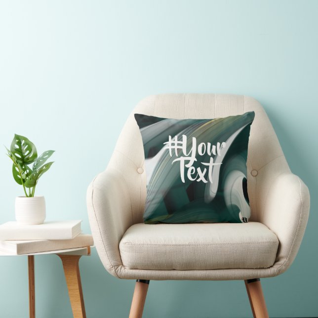 Almofada Tendência Abstrata de Travesseiro Decoração Interi (Cadeira)