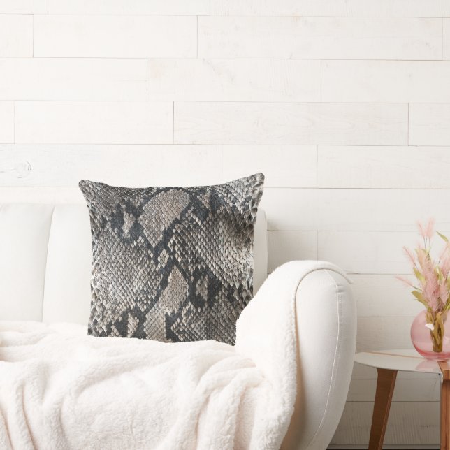 Almofada Tendy Python Cobra Skin - Rich Elegant Fashion (Sofá)