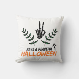 Almofada Tenha um Travesseiro decorativo de Halloween pacíf