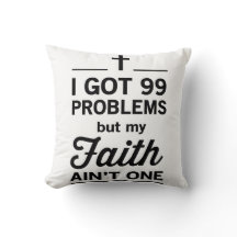 Tenho 99 problemas, mas minha fé não é uma