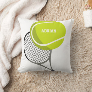 Almofada Tênis Ball & Racket Racquet Personalizado