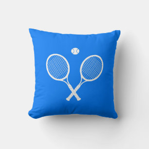 Almofada Tênis Rackets e Ball Ultramarine Blue Hue