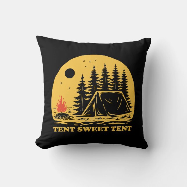 Almofada Tent Sweet Tent (Frente)