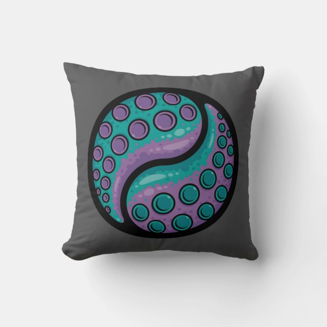 Almofada Tentacle Yin Yang (Frente)