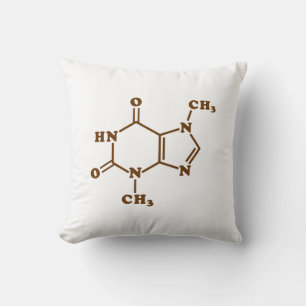Almofada Teobromina - Teobromina - Fórmula Química Molecula