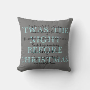 Almofada Tera A Noite Antes Do Natal