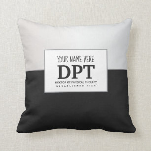 Almofada Terapêutica Física DPT Personalizado Prata e Pre