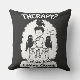 Almofada Terapia? Eu Tenho Corvos