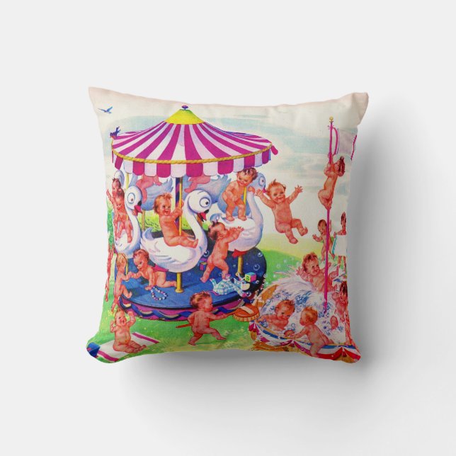 Almofada Terra do bebê (Frente)