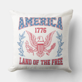 Almofada Terra dos Libertados da América