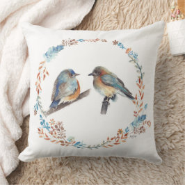 Almofada Terra Floral de Bluebird Oriental