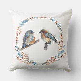 Almofada Terra Floral de Bluebird Oriental