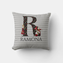 Almofada Terra Maravilha Alice e Rainha dos Corações - Letr