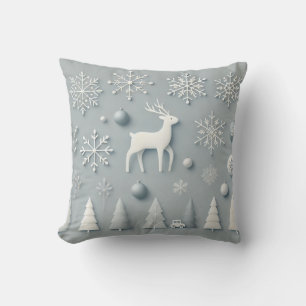Almofada Terra Maravilha Elegante de inverno - Reindeer Min