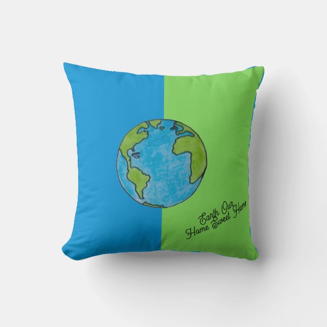 Almofada Terra Nossa Casa Doce (Frente)