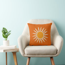 Almofada Terracotta Boho Sun Burst Cushion