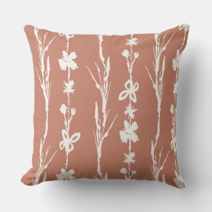 Almofada Terracotta Botanical Design para Decoração Natural