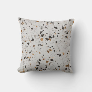 Almofada Terrazzo Concert: Vintage Abstract Design