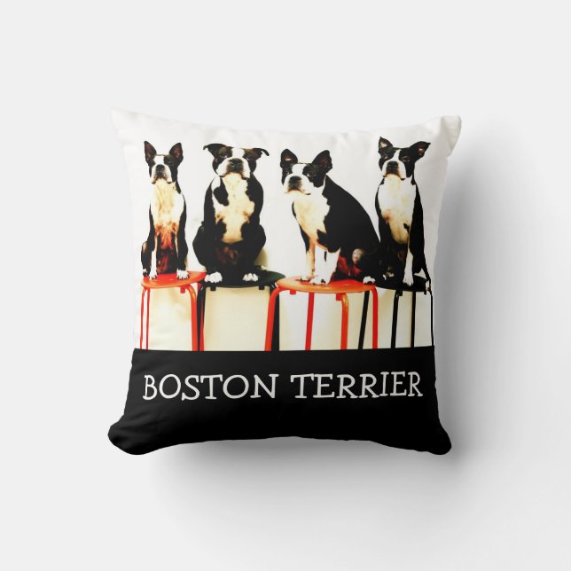 Almofada Terrier de Boston Ⅰ (Frente)