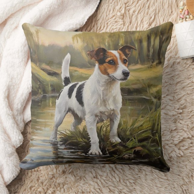 Almofada Terrier Jack Russell (Cobertor)