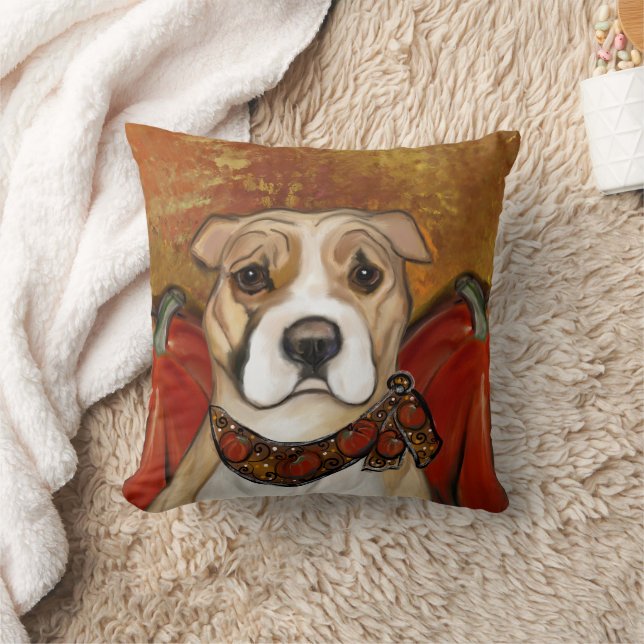ALMOFADA TERRIER STAFFORDSHIRE AMERICANO       (Cobertor)