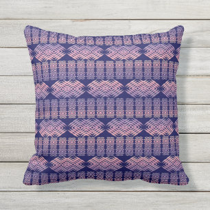 Almofada Teste padrão africano étnico das listras