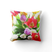 Teste padrão de flores da tulipa