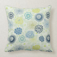 Teste padrão floral à moda com flores bonitos