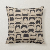 Teste padrão retro de Stache do Moustache do