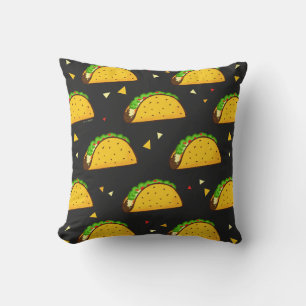 Almofada Teste padrão saboroso do Taco