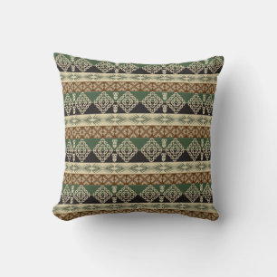 Almofada teste padrão tribal africano étnico