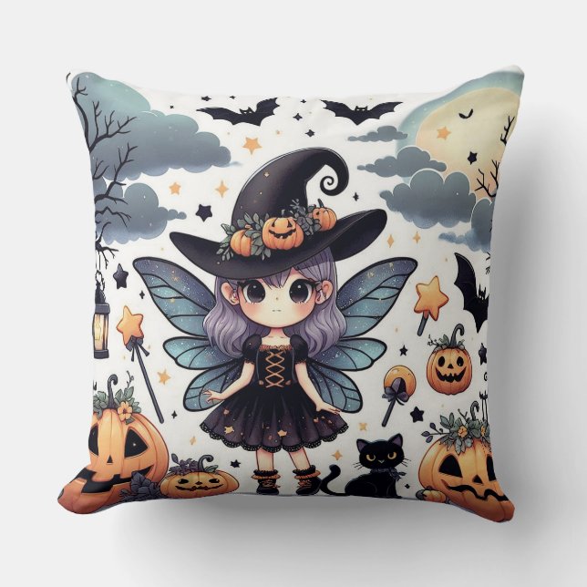 Almofada Testemunha e Cuta (1) Travesseiro decorativo Quadr (Frente)