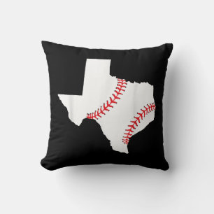 Almofada Texas de Beisebol Estado engraçado Texas de Beiseb