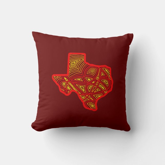 Almofada Texas Scribbleprint (Frente)