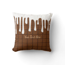 Texto Personalizado/ Banho De Doces De Chocolate B