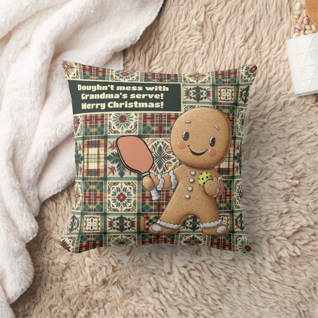 Almofada Texto personalizado Rally de Natal desastrado (Cobertor)