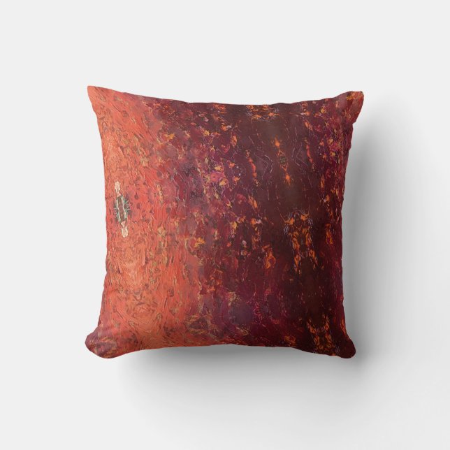 Almofada Textura #2 de la obra La puesta del sol (Frente)