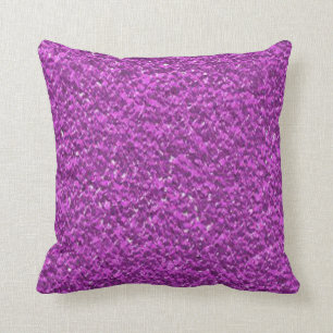 Almofada Textura De Folha Roxa De Plum
